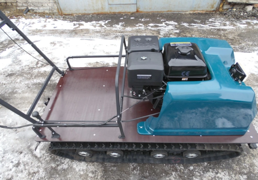 Мотобуксировщик AhtaR LR13 с реверс-вариатором Буран (задний ход) в Саратове