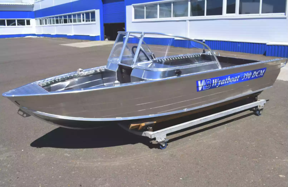 Алюминиевая лодка Wyatboat-390 DCM в Саратове