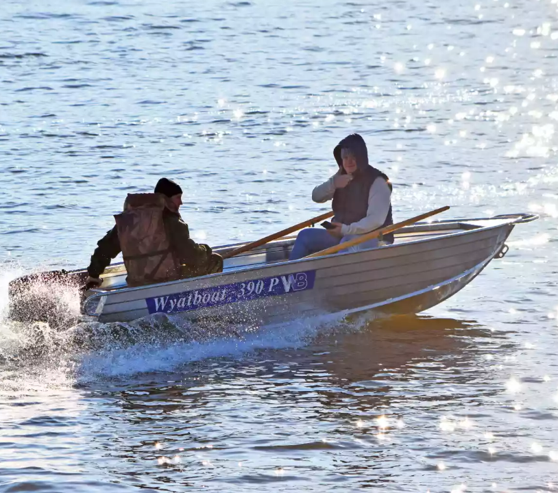 Алюминиевая лодка Wyatboat-390 P в Саратове