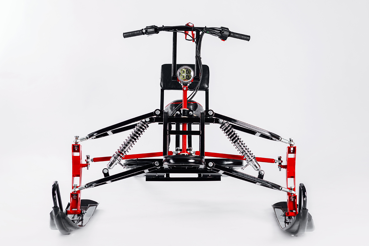 Лыжный модуль IKUDZO с подогревом ручек пластиковые лыжи в Саратове