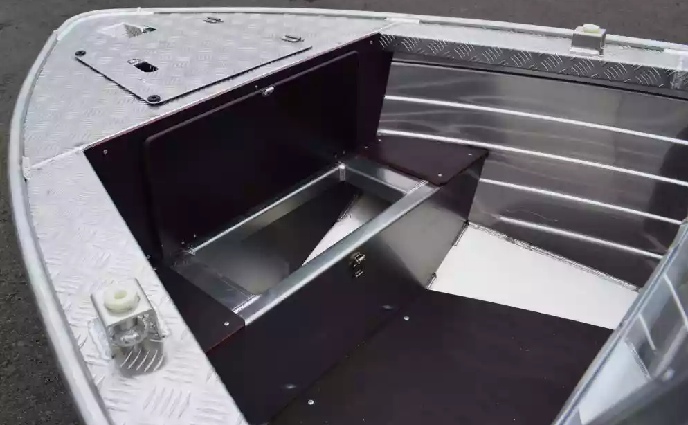 Алюминиевая лодка Wyatboat-390 DCM Увеличенный борт в Саратове