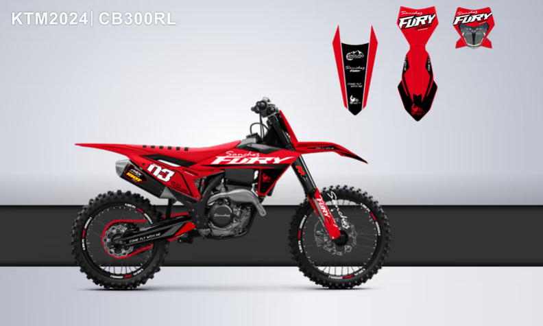 Кроссовый мотоцикл Sanchez Fury CB300RL в Саратове