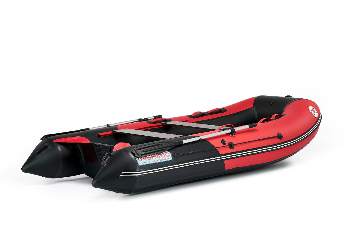 КОМПЛЕКТ ЛОДКА MISHIMO PRO 350 + ЛОДОЧНЫЙ МОТОР MARLIN MP 9.9 (15) AMHS PROLINE в Саратове