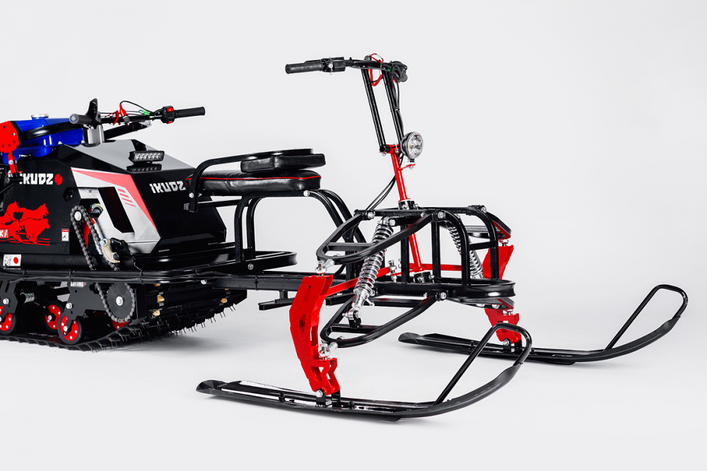 Лыжный модуль IKUDZO TERRAIN с подогревом ручек пластиковые лыжи в Саратове