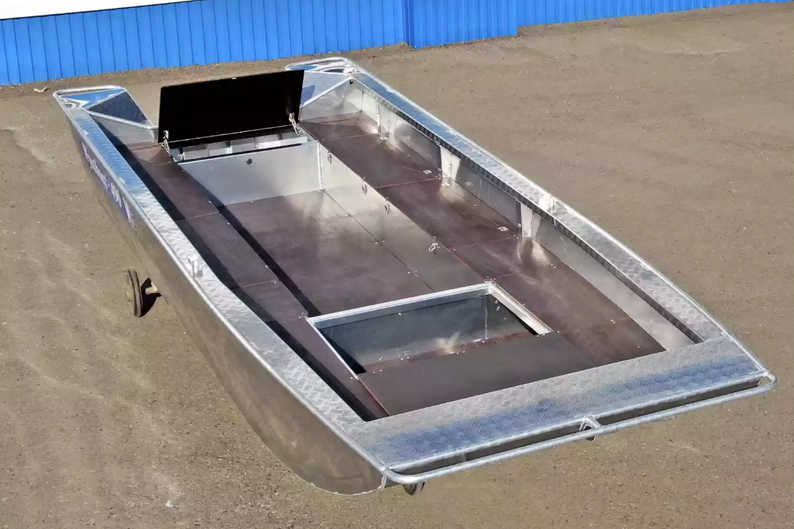 Алюминиевая лодка Wyatboat-490 Jonboat в Саратове