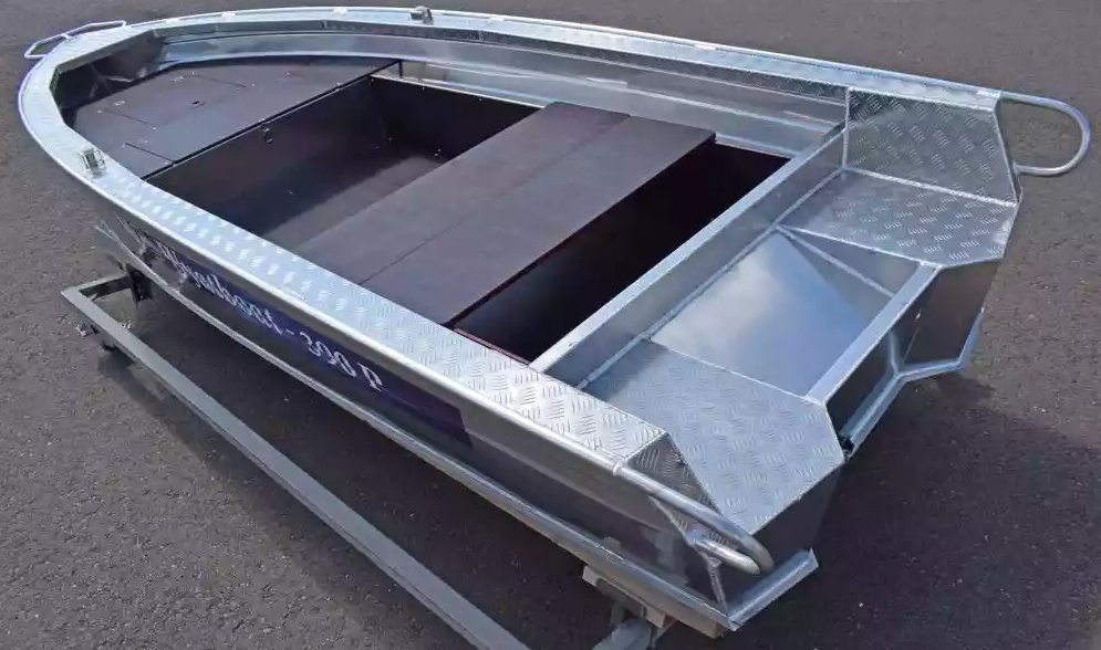 Алюминиевая лодка Wyatboat-390Р Fish в Саратове