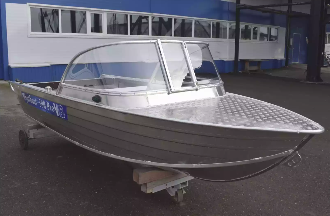 Алюминиевая лодка Wyatboat-390 Pro в Саратове