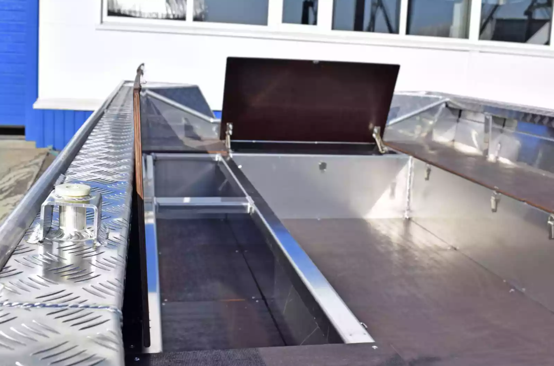 Алюминиевая лодка Wyatboat-490 Jonboat в Саратове