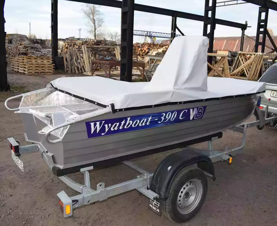 Алюминиевая лодка Wyatboat-390 C в Саратове