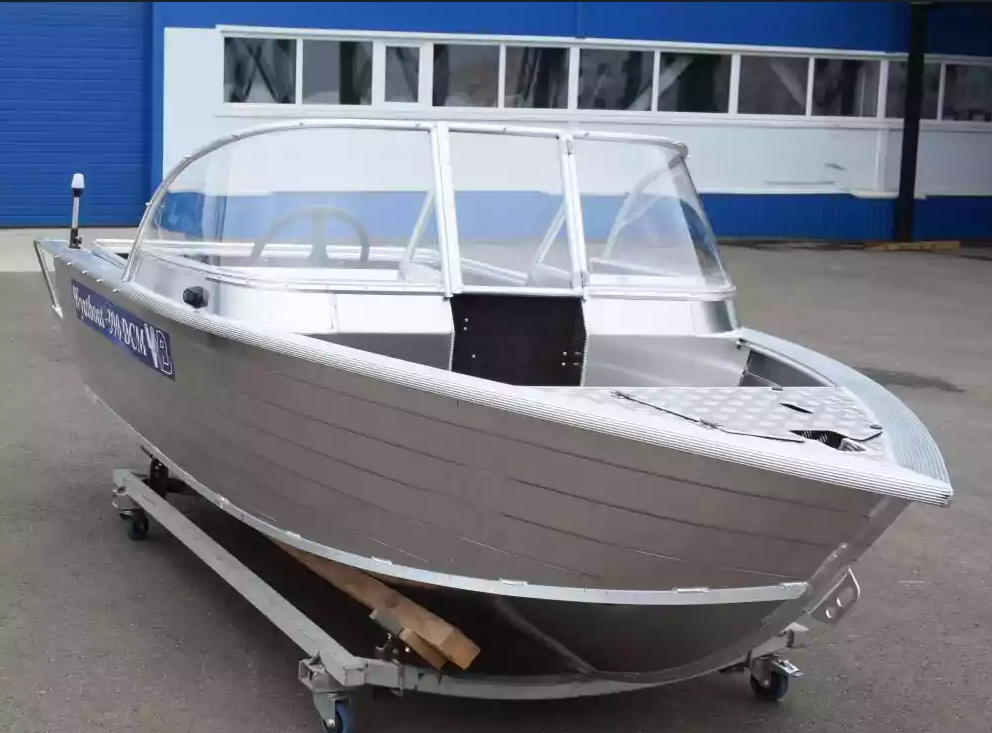 Алюминиевая лодка Wyatboat-390 DCM Увеличенный борт в Саратове