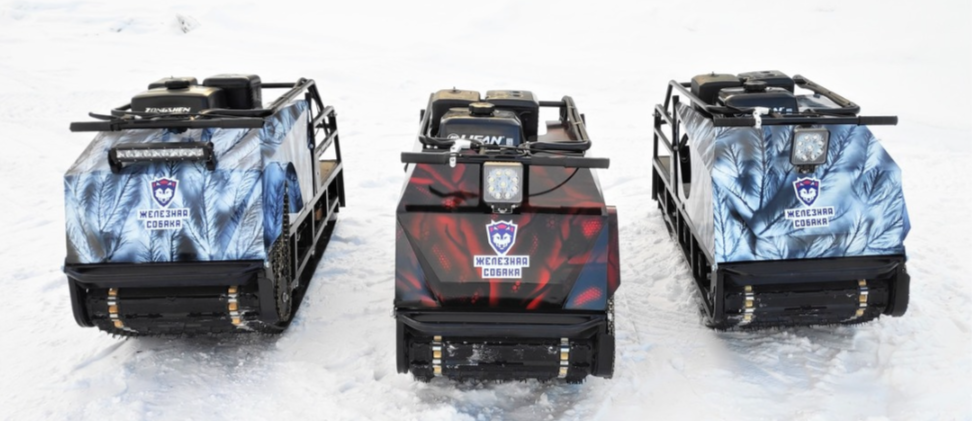 Мотобуксировщик Irondog (Железная собака) M600 23 Камуфляж Охотник в Саратове