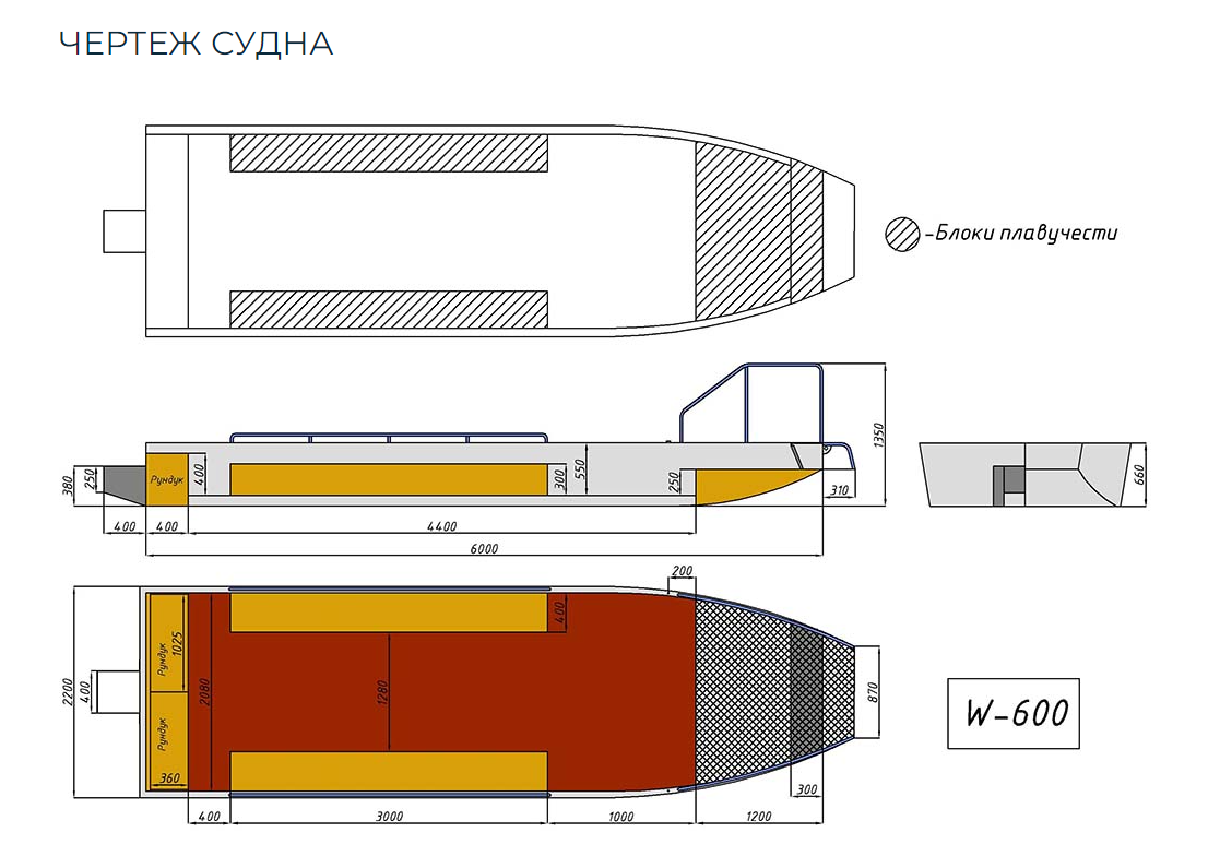 Алюминиевая лодка Wyatboat-600 в Саратове