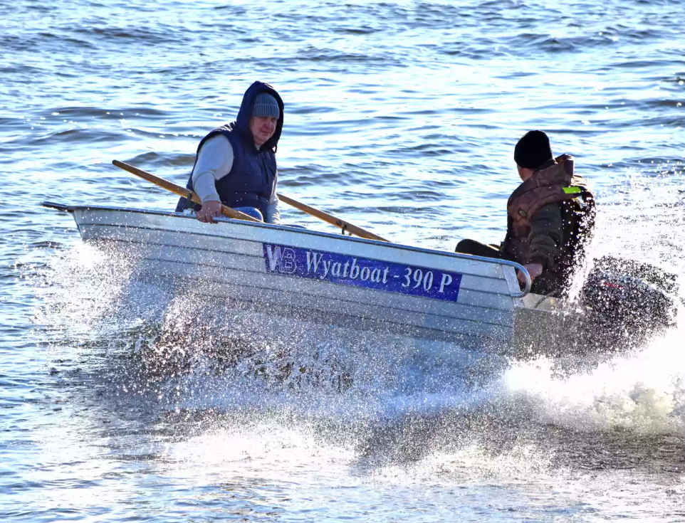 Алюминиевая лодка Wyatboat-390 P в Саратове