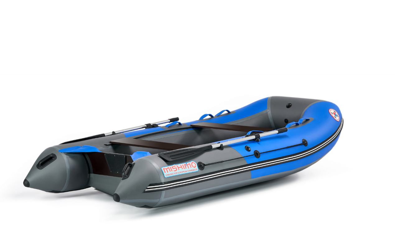 КОМПЛЕКТ ЛОДКА MISHIMO PRO 350 + ЛОДОЧНЫЙ МОТОР MARLIN MP 9.9 (15) AMHS PROLINE в Саратове