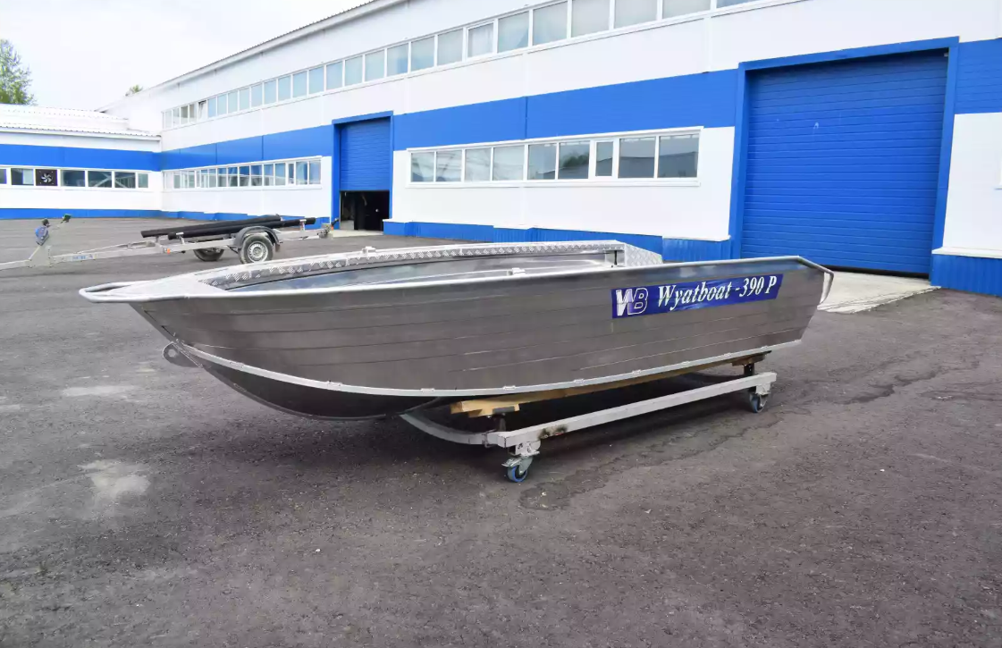 Алюминиевая лодка Wyatboat-390Р Увеличенный борт в Саратове
