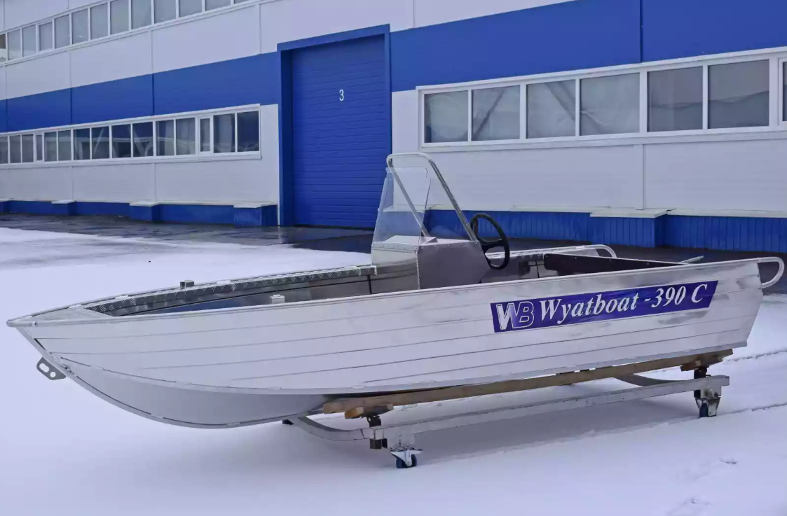 Алюминиевая лодка Wyatboat-390 C в Саратове