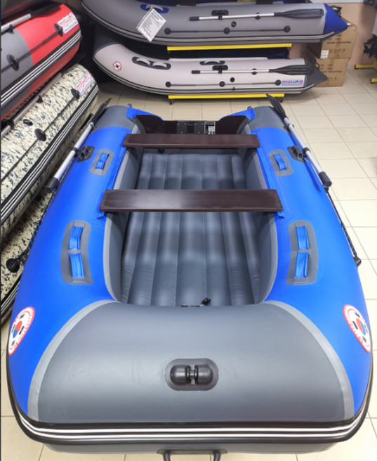 КОМПЛЕКТ Лодка MISHIMO PRO 350 + ЛОДОЧНЫЙ МОТОР MARLIN MP 9.9 (20) AMHS PRO в Саратове