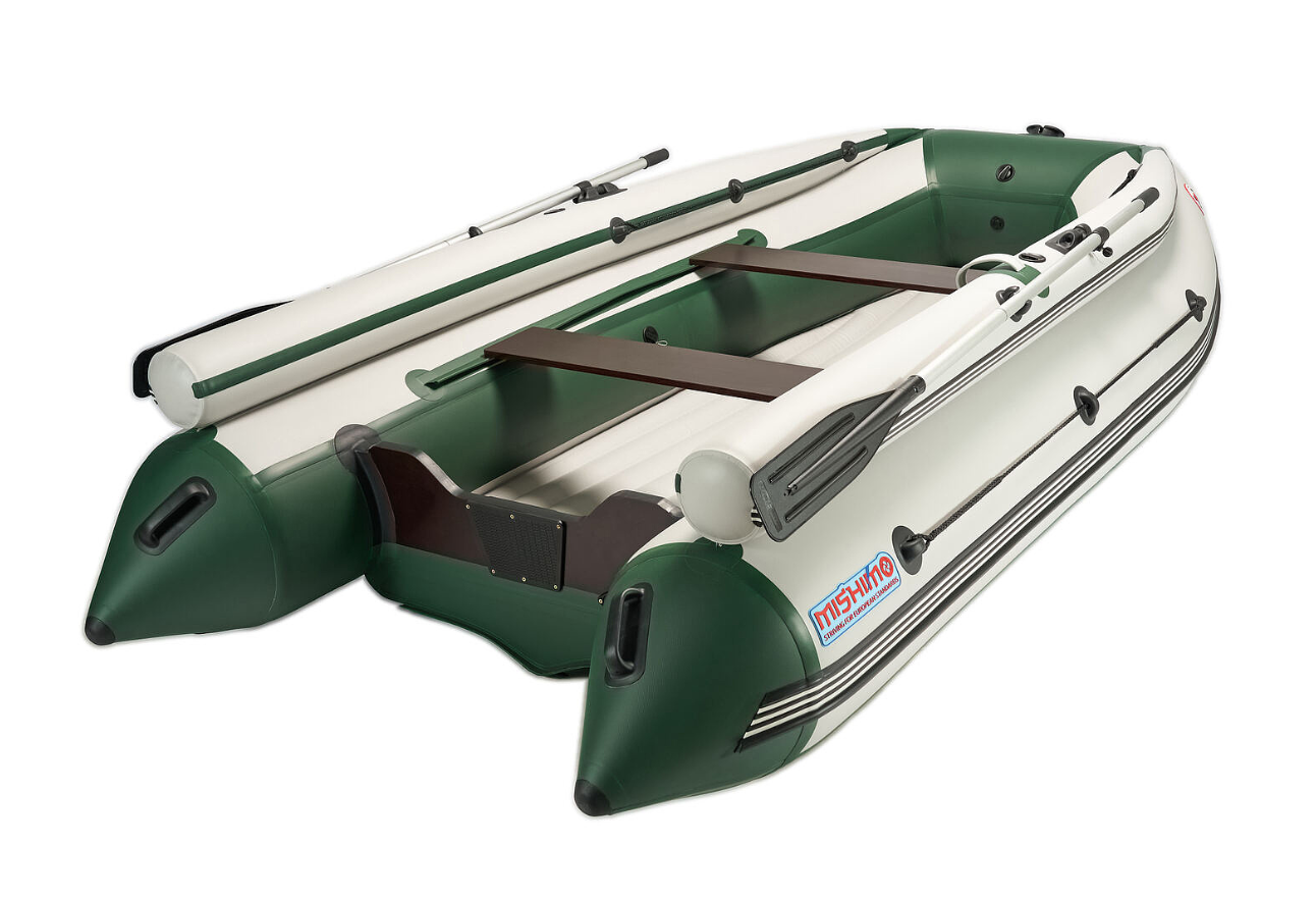 КОМПЛЕКТ ЛОДКА MISHIMO FAMILY LITE 370 + МОТОР MARLIN MP 9.9 AMHS PROLINE FORCE в Саратове