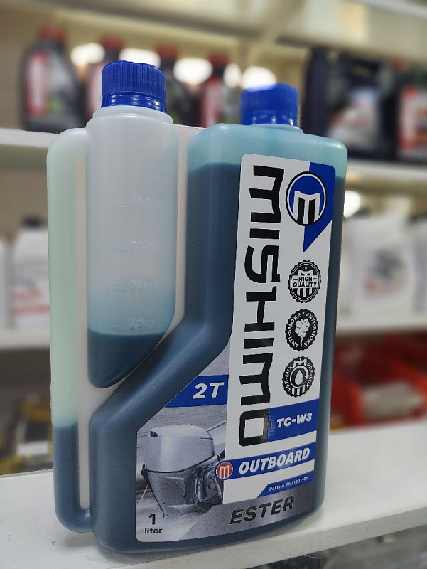 Масло MISHIMO 2T OUTBOARD (ESTER) полусинтетика 1 л в Саратове