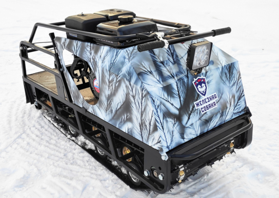 Мотобуксировщик Irondog (Железная собака) M600 23 Камуфляж Охотник в Саратове