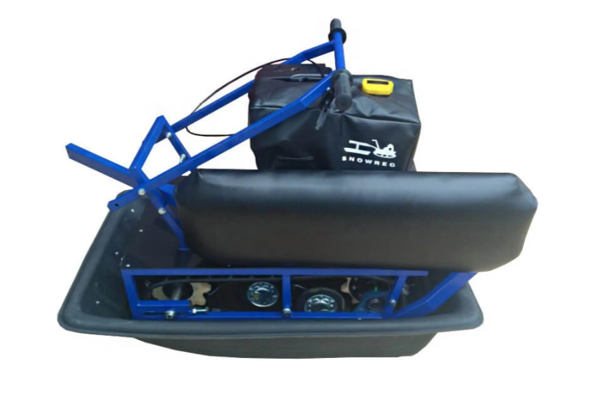 Мини-мотобуксировщик Альбатрос-М с фарой в Саратове