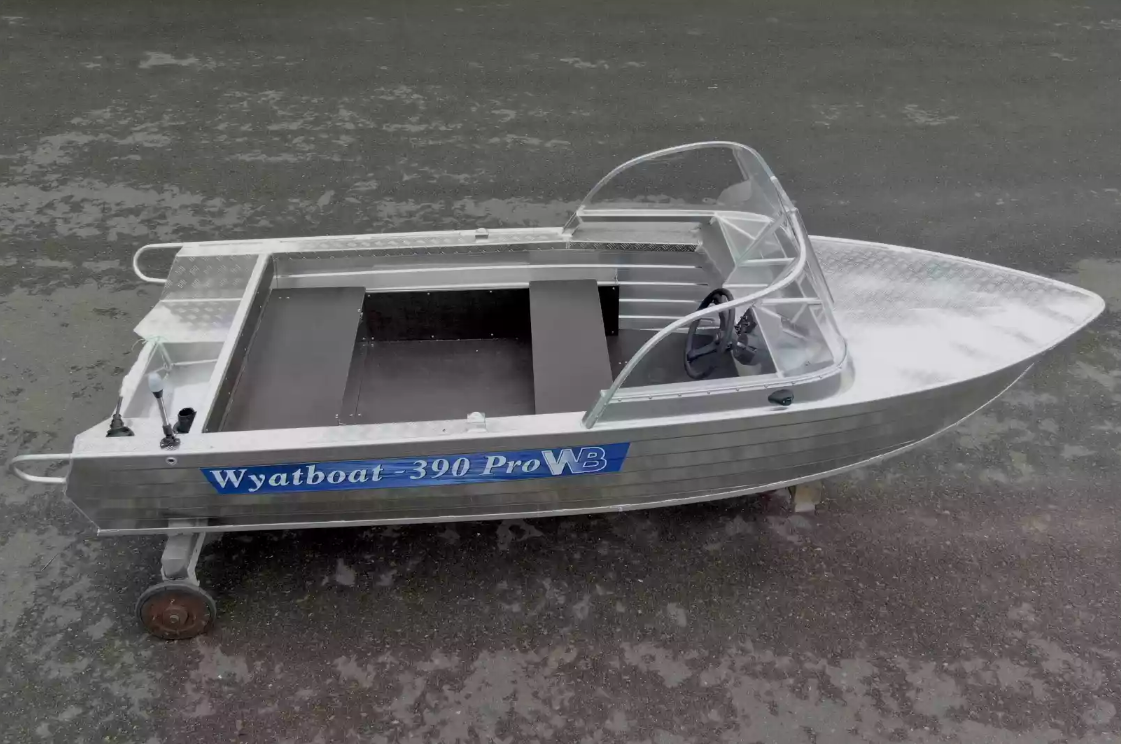 Алюминиевая лодка Wyatboat-390 Pro в Саратове