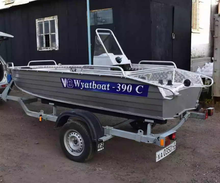 Алюминиевая лодка Wyatboat-390 C в Саратове