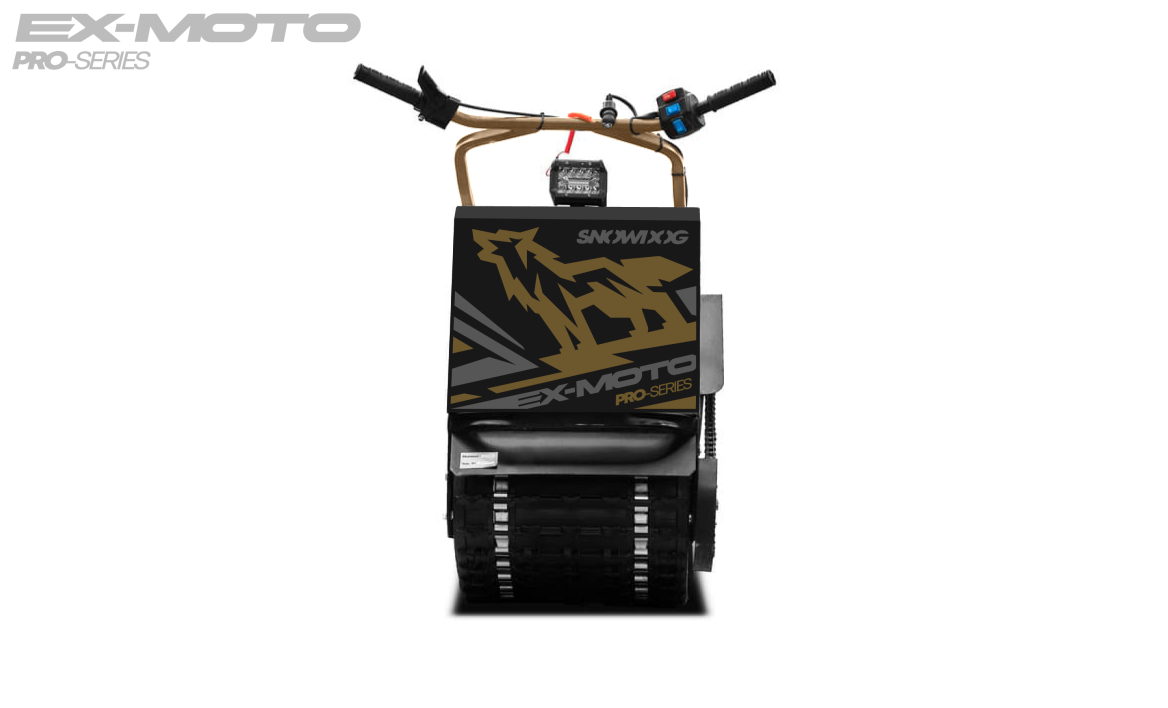 Мотобуксировщик EX-MOTO SNOWDOG S380 8л.с. в Саратове