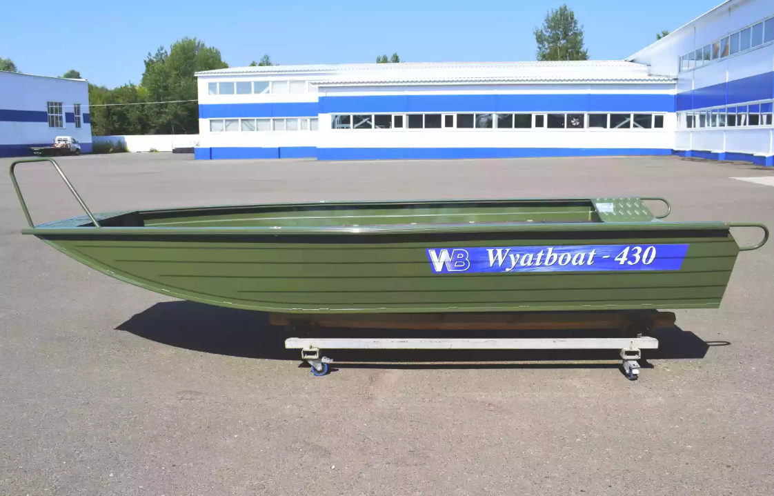 Алюминиевая лодка  Wyatboat-430 Master Fish в Саратове