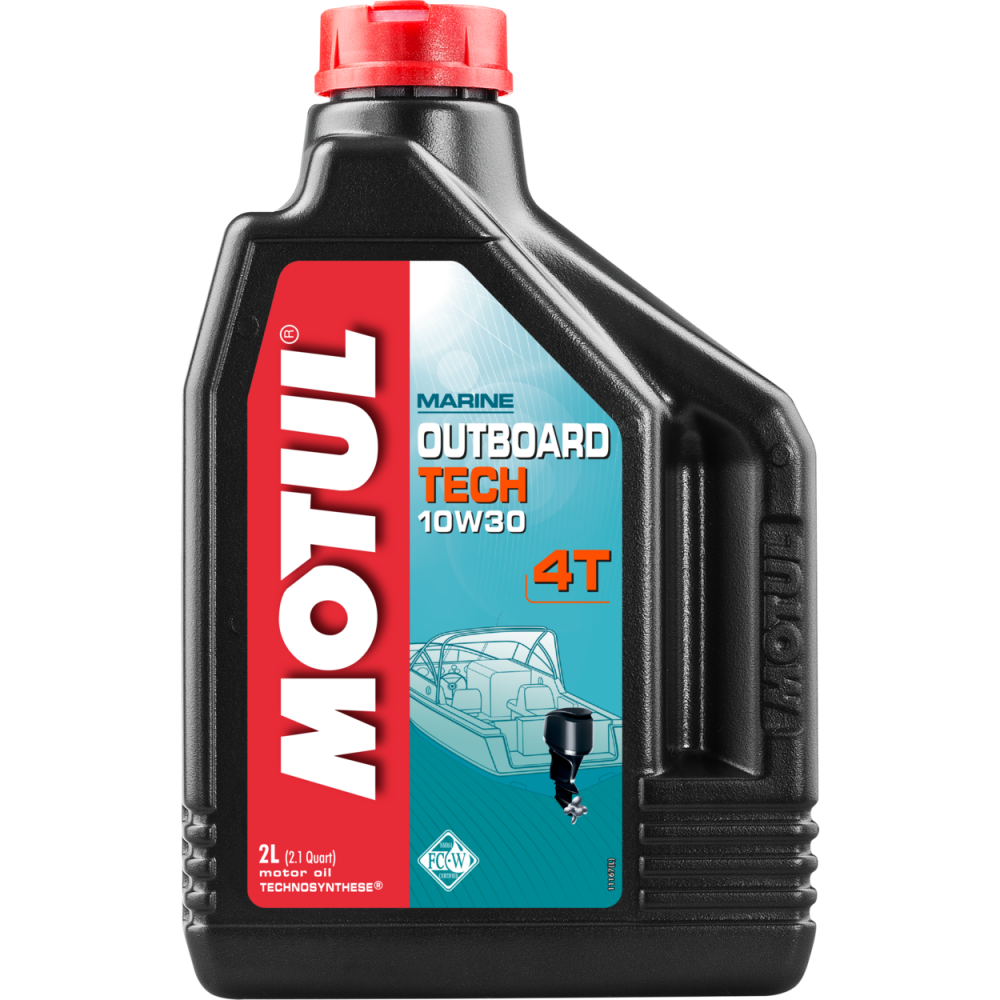 МОТОРНОЕ МАСЛО MOTUL OUTBOARD TECH 10W-30 4T 1 ЛИТР в Саратове