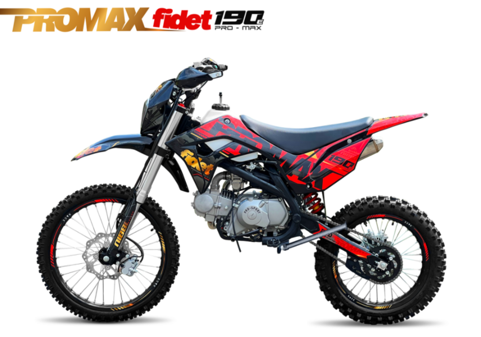Мотоцикл (питбайк) PROMAX FIDET (ФАЙДЕТ) 190E MAX PRO LUX 19/16 в Саратове