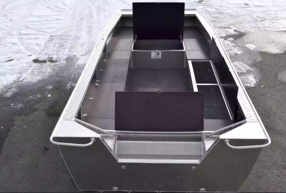 Алюминиевая лодка Wyatboat-490 Jonboat в Саратове