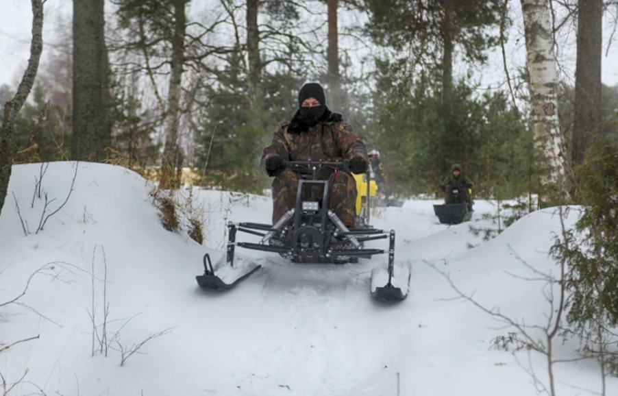 Мотобуксировщик РЫБАК PKD. PSD 15 л.с. (длинная база 1430мм) в Саратове