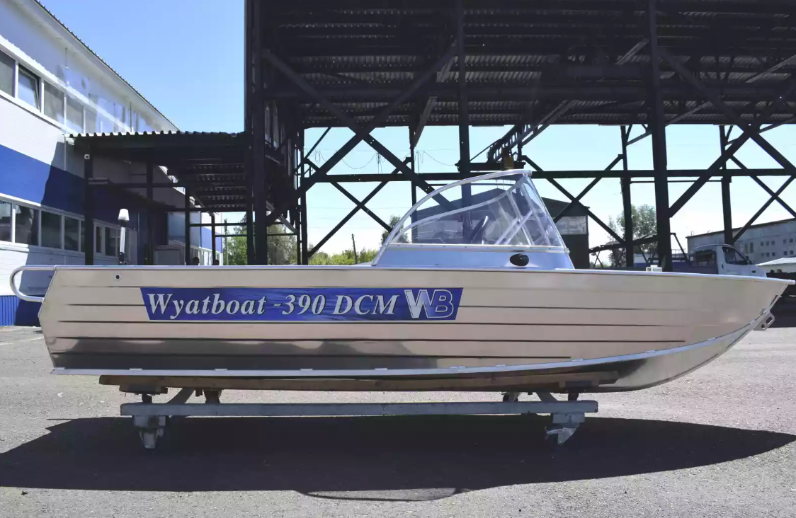 Алюминиевая лодка Wyatboat-390 DCM в Саратове