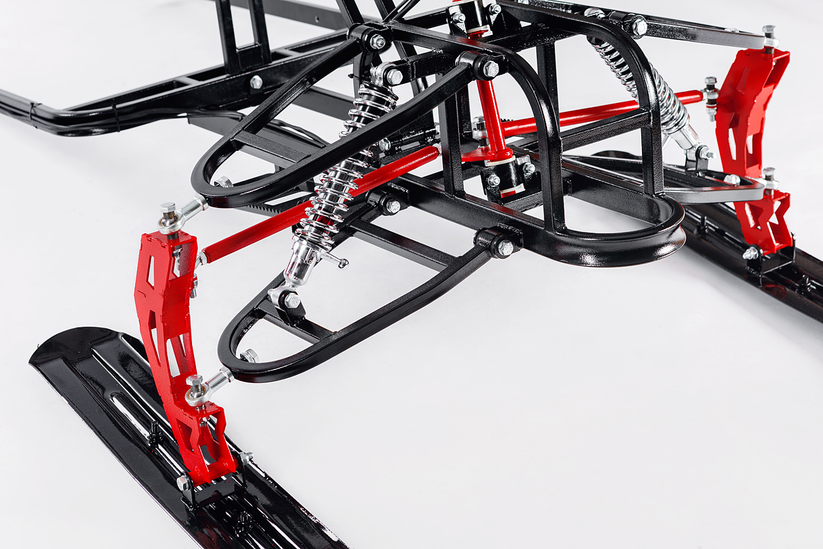 Лыжный модуль IKUDZO с подогревом ручек пластиковые лыжи в Саратове