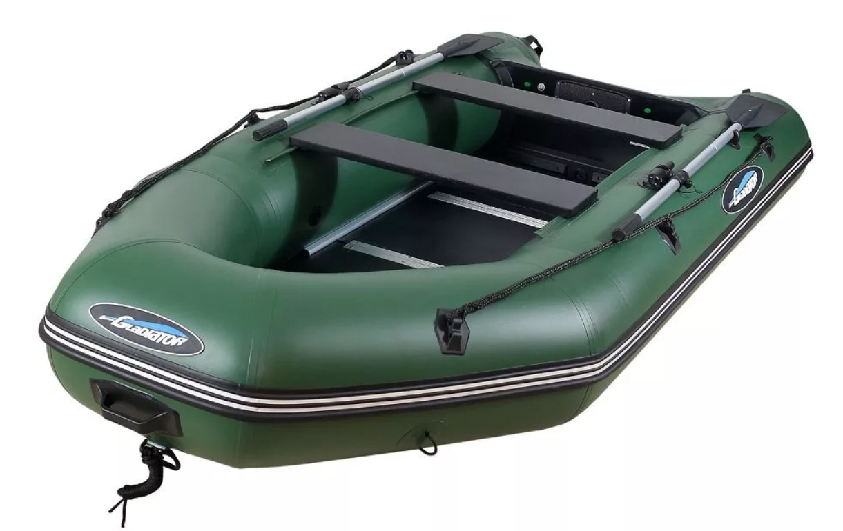 МОТОРНО-ГРЕБНАЯ ЛОДКА ПВХ GLADIATOR A 280 ТК С ФАНЕРНЫМ ДНОМ в Саратове