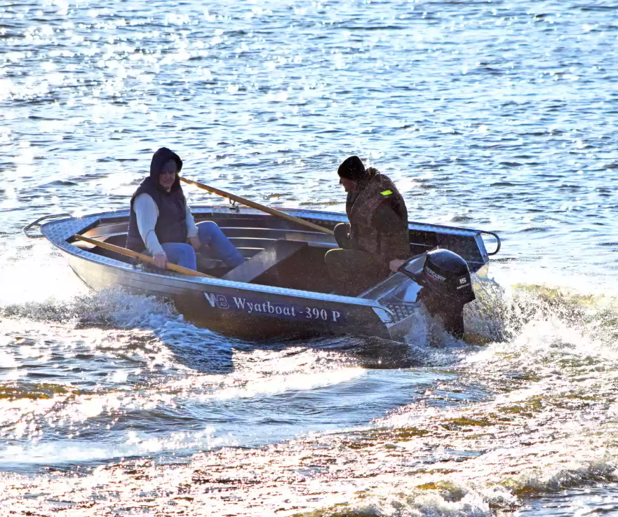 Алюминиевая лодка Wyatboat-390 P в Саратове