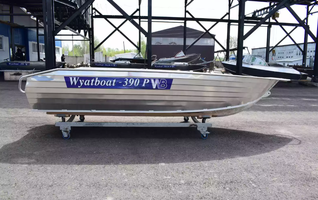 Алюминиевая лодка Wyatboat-390Р Увеличенный борт в Саратове