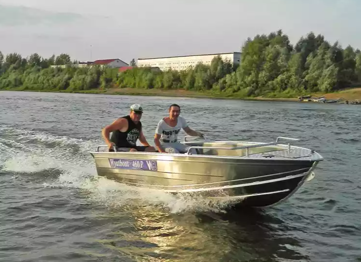 Алюминиевая лодка Wyatboat-460 P в Саратове