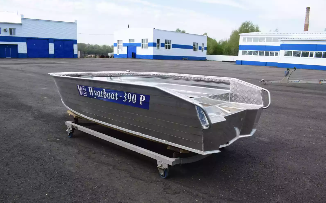 Алюминиевая лодка Wyatboat-390Р Увеличенный борт в Саратове