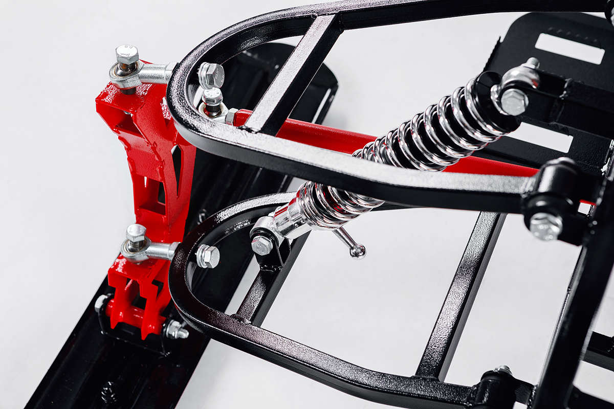 Лыжный модуль IKUDZO с подогревом ручек пластиковые лыжи в Саратове