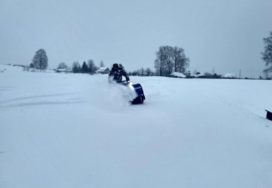 Мотобуксировщик Альбатрос-XLV 15 тележки, 1450 мм в Саратове