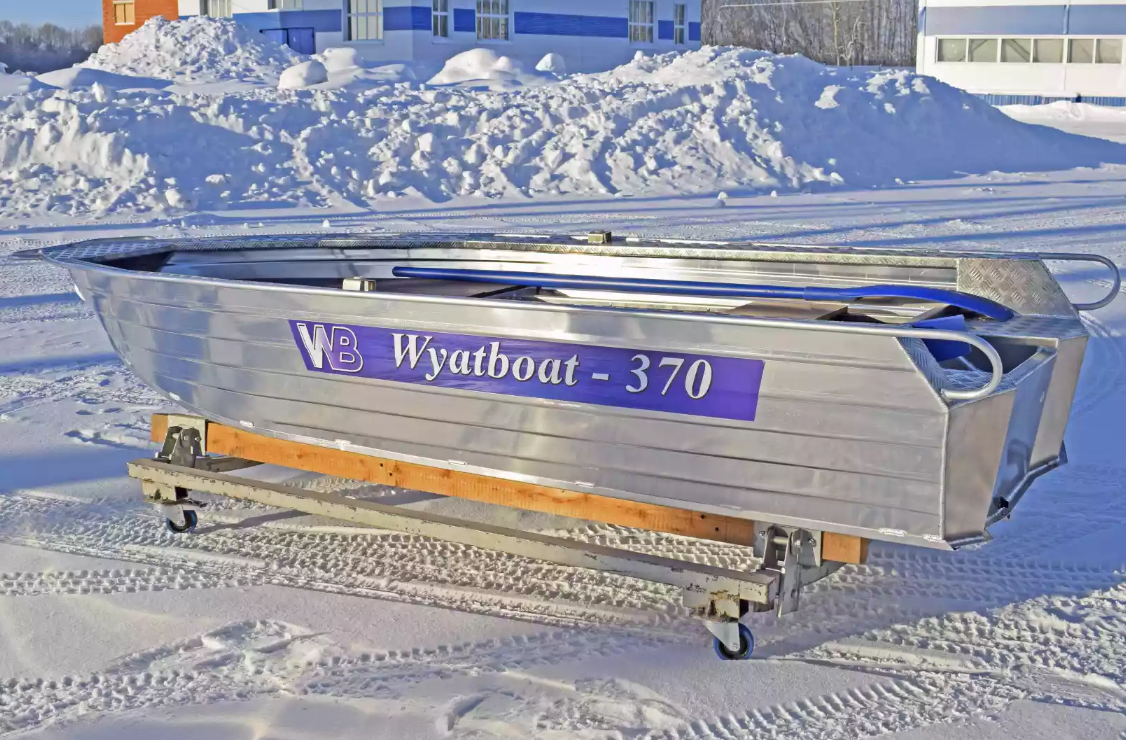 Алюминиевая лодка Wyatboat-370 Р FISH в Саратове