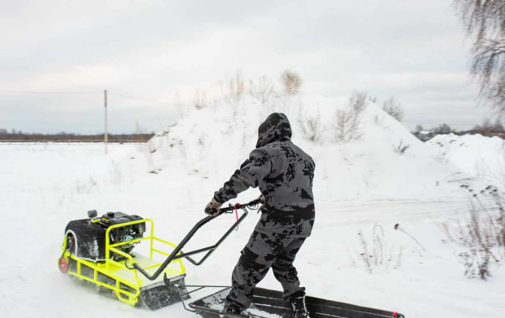 Мотобуксировщик Бурлак ХОЗЯИН-1 (капот металл) в Саратове