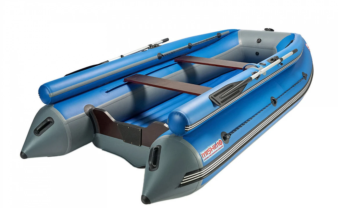 КОМПЛЕКТ ЛОДКА MISHIMO FAMILY LITE 400 + МОТОР 9,9 (20) Л.С. в Саратове