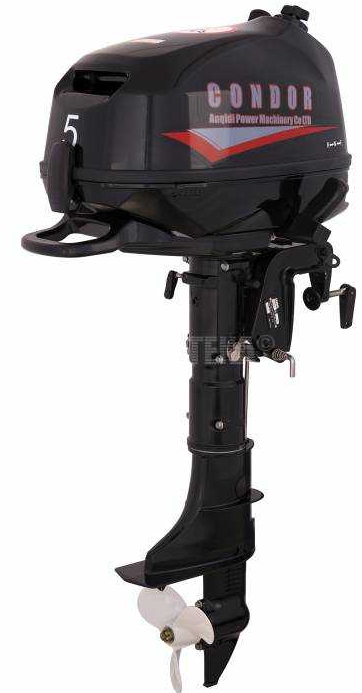 Лодочный мотор Condor F5HS без бака 12 л. в Саратове