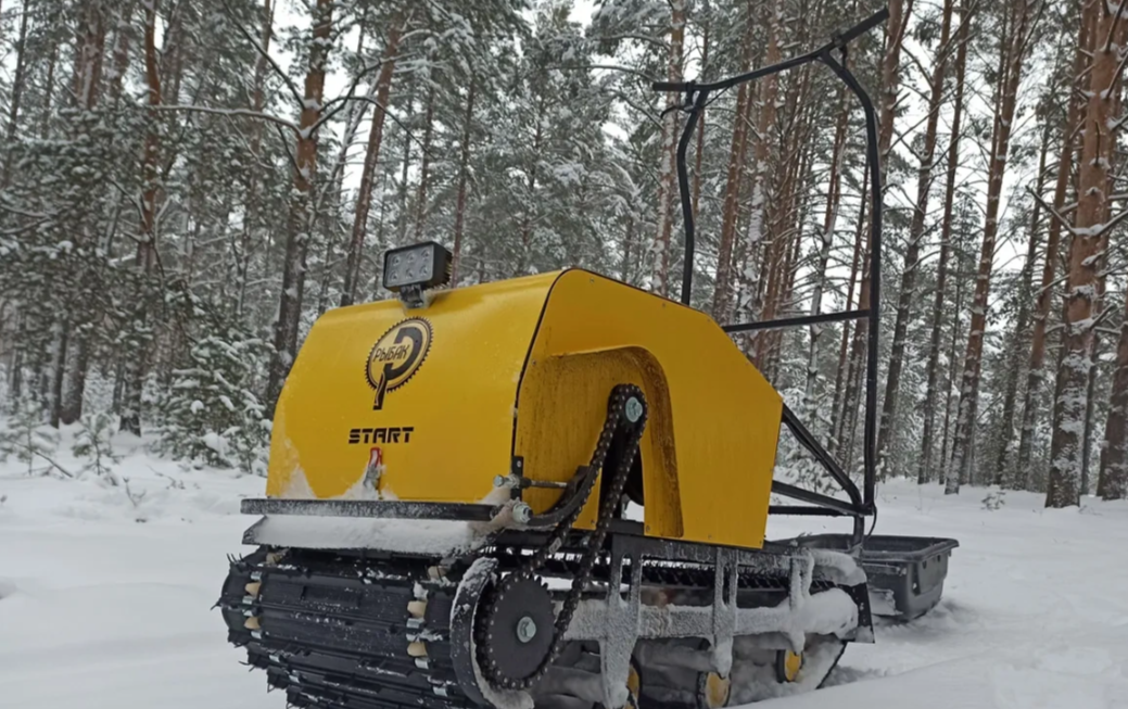 Мотобуксировщик РЫБАК СТАРТ Lifan 15 л.с. (металлический капот) в Саратове