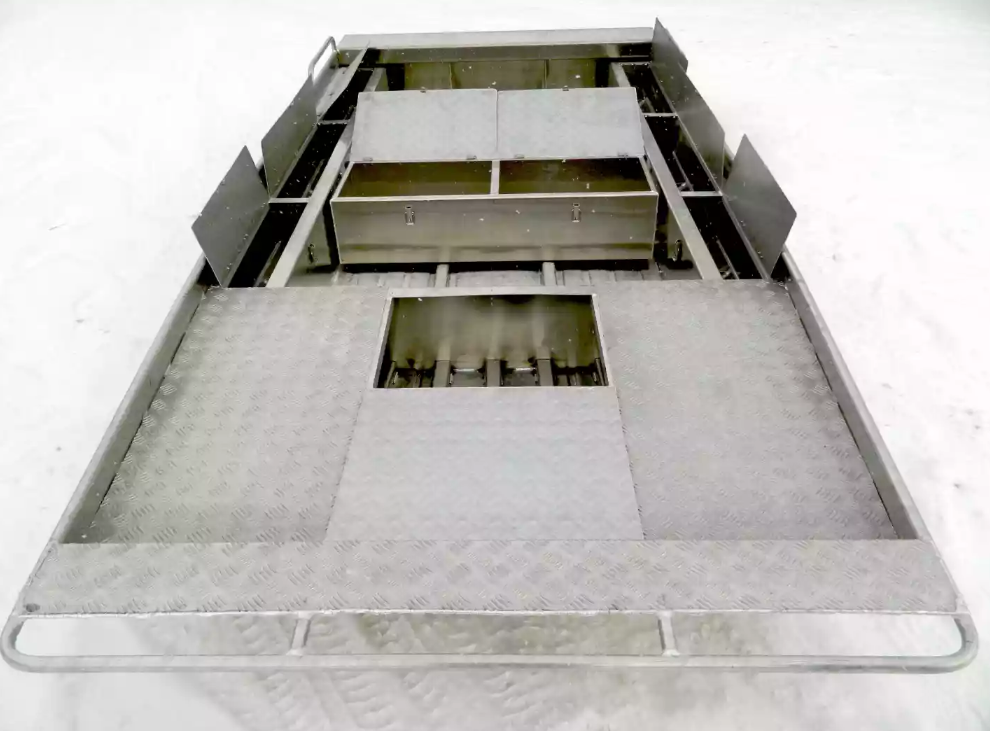 Алюминиевая лодка Wyatboat-390 Jonboat в Саратове