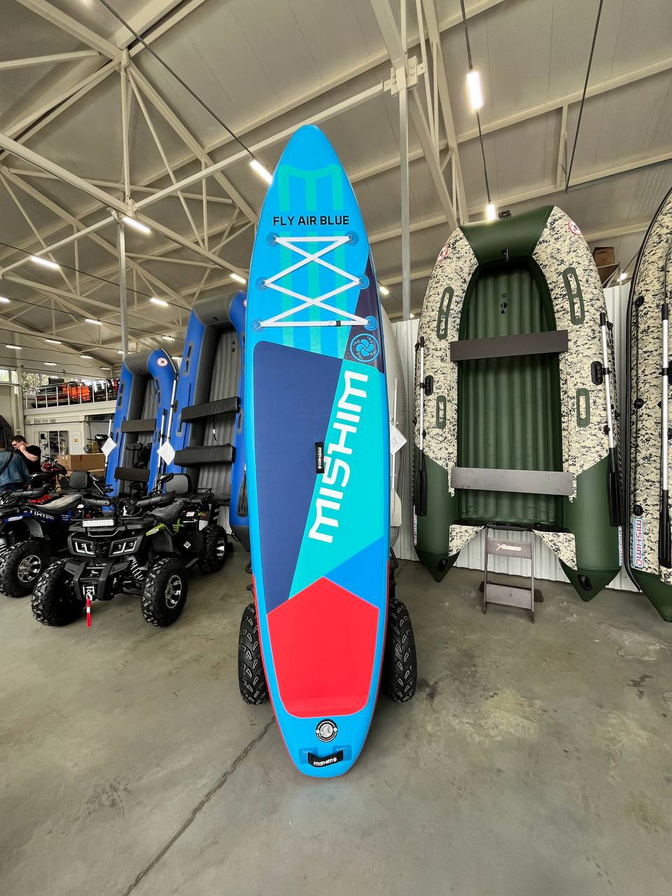 SUP (САП) Доска MISHIMO FLY AIR BLUE 10,8’ (330см) в Саратове