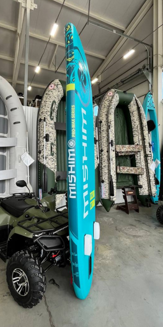SUP (САП) Доска MISHIMO PRO-MAX Light Teal 11’ (335см) в Саратове